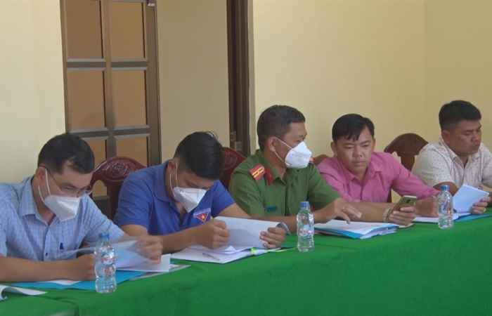 Đoàn khảo sát của Ban Văn hóa - Xã hội HĐND tỉnh Sóc Trăng làm việc với huyện Trần Đề về tình hình thực hiện NQ 04